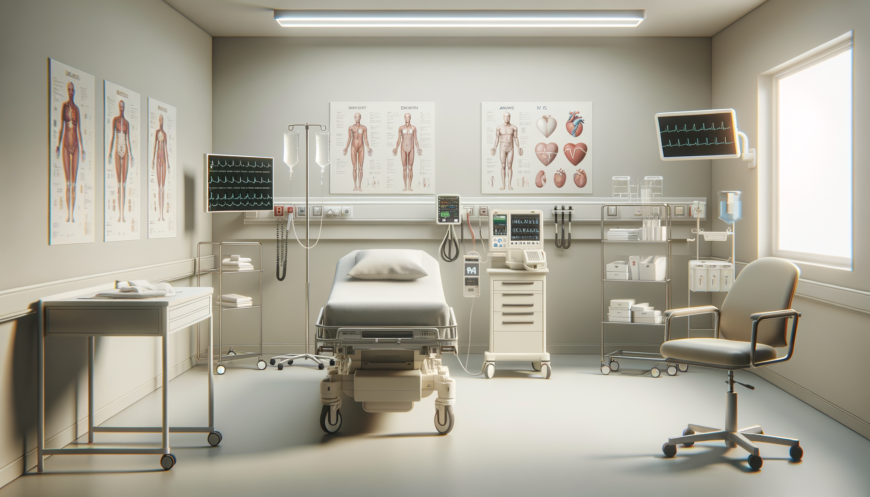 A modern clinical training room
