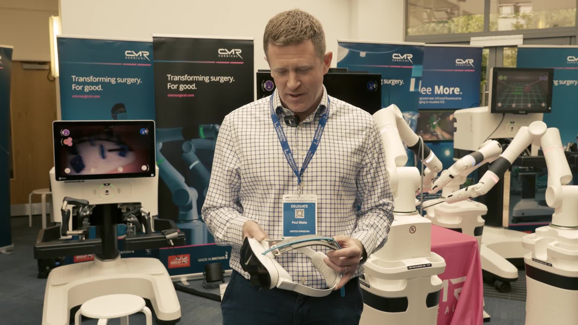 Paul Blake takes Scopeye for a test drive